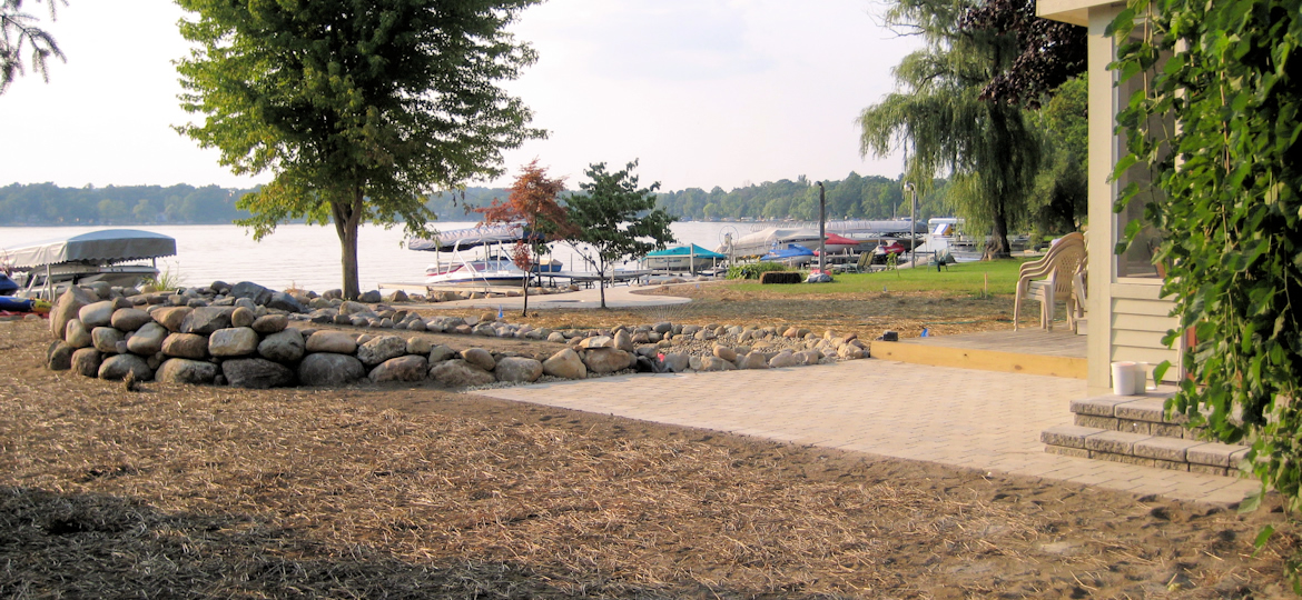 Seawalls, Shorelines, Landscaping